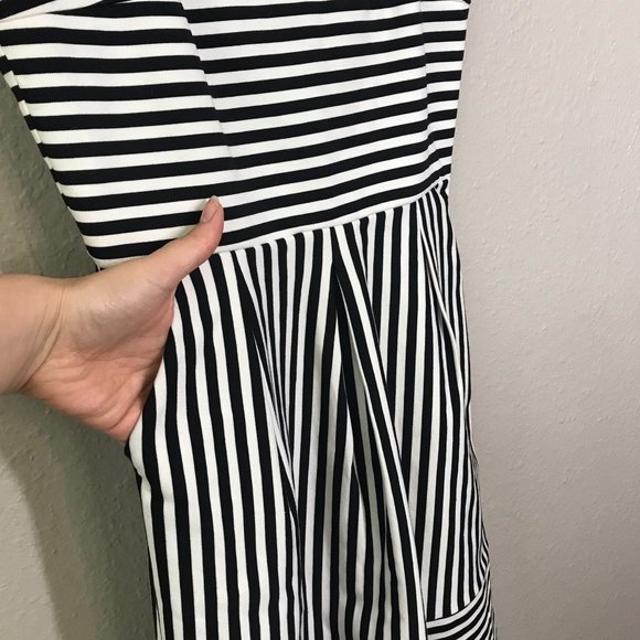 STITCH FIX Brixon Ivy Black & White Ponte Dress - Picture 4 of 9